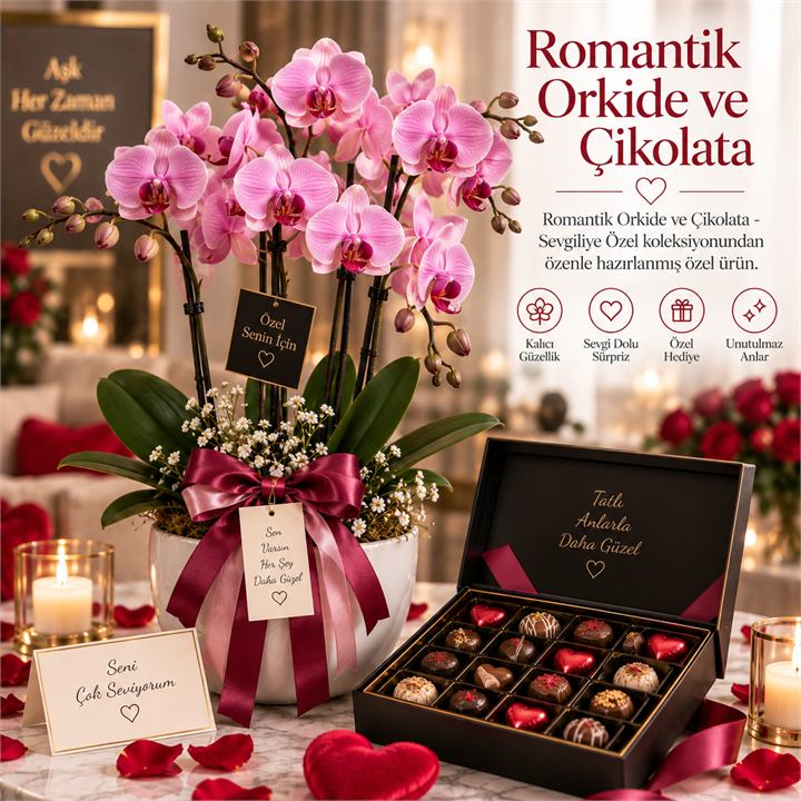 Romantik Orkide ve Çikolata