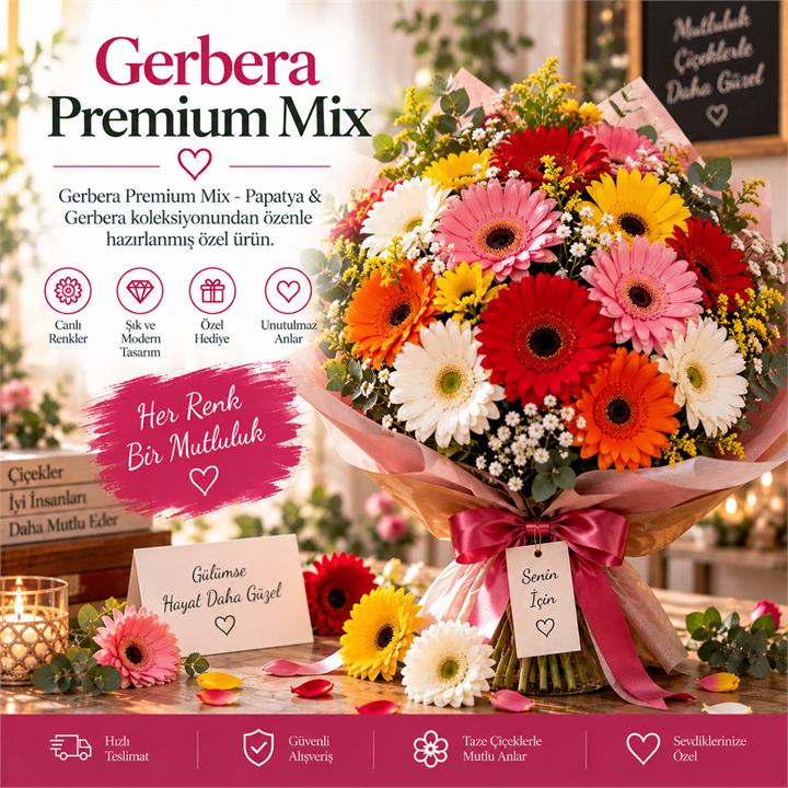 Gerbera Premium Mix